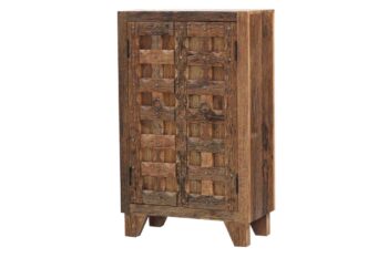 Mobile indiano due ante (80x40x130) - immagine 2