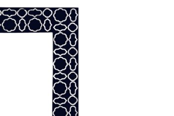 Specchio Mahal blue Intarsi Collection - immagine 3