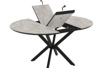 Palmarola tavolo da pranzo rotondo estensibile - immagine 4