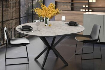 Palmarola tavolo da pranzo rotondo estensibile