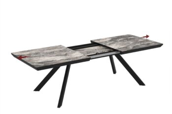 Portovenere tavolo da pranzo estensibile - Cosmos High Gloss - immagine 2