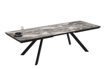 Portovenere tavolo da pranzo estensibile - Cosmos High Gloss - immagine 5