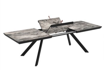 Portovenere tavolo da pranzo estensibile - Cosmos High Gloss - immagine 3