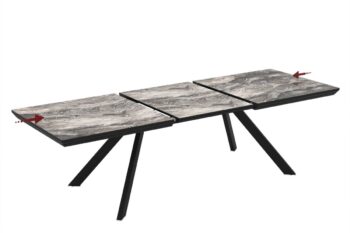 Portovenere tavolo da pranzo estensibile - Cosmos High Gloss - immagine 4