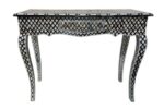 Vijay consolle table black Intarsi Collection