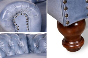 Divano Chesterfield 2 posti - immagine 5