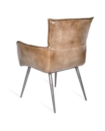 Sedia in pelle vintage - immagine 4