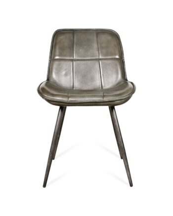 Sedia in pelle vintage