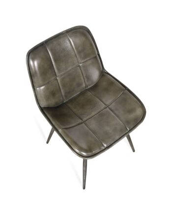 Sedia in pelle vintage - immagine 4