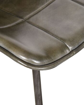 Sedia in pelle vintage - immagine 6